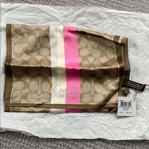 TAGS ATTACHED Coach scarf!